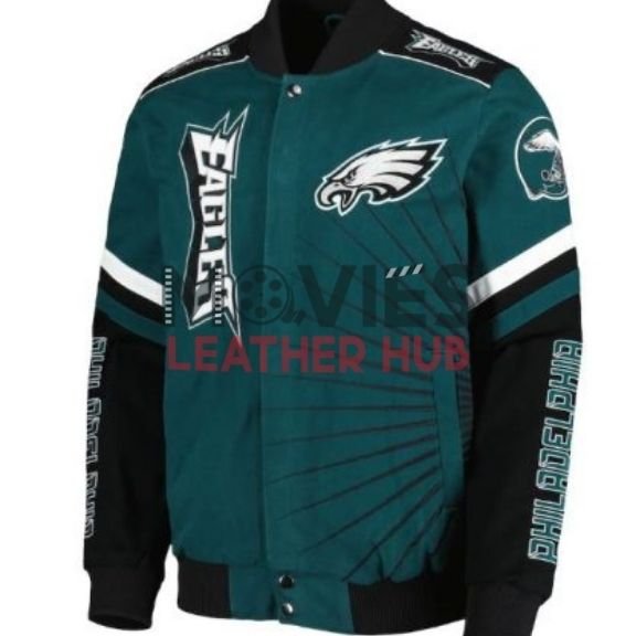 Philadelphia Eagles Full Snap Jacket