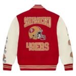 49ers San Francisco Red Varsity Jacket