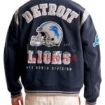 Abercrombie Detroit Lions Varsity Bomber Jacket