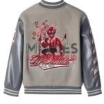 Ac Milan Grey Varsity Jacket