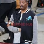 Beverly Hills Cop 4 Eddie Murphy Detroit Lions Varsity Jacket