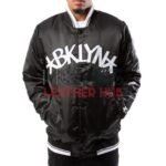 Brooklyn Nets Full-Snap Black Jacket