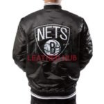 Brooklyn Nets Full-Snap Black Jacket