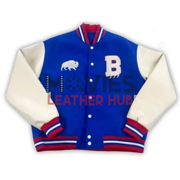 Buffalo Bills Football Royal Varsity Jacket