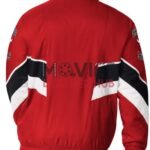 Chicago Bulls Captain Red Varsity Satin Jacket