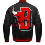 Chicago Bulls Mashup Classic Rib Satin Jacket