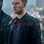 Gangs of London S1 Sean Wallace Black Quilted Leather Jacket