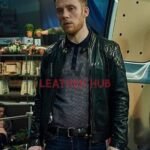 Gangs of London S1 Sean Wallace Black Quilted Leather Jacket