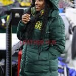 Green Bay Packers Simone Biles Puffer Coat