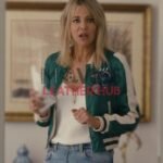 Kaitlin Olson Hacks S03 Green Varsity Jacket