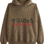 Men’s Oversized Fleece Maple Leaf Graphic Print Pullover Hoodie