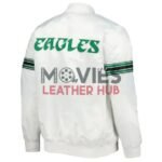 Philadelphia Eagles Striped Satin Jacket