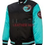 Primetime Memphis Grizzlies Black and Aqua Jacket