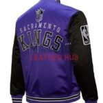 Primetime Sacramento Kings Purple and Black Jacket