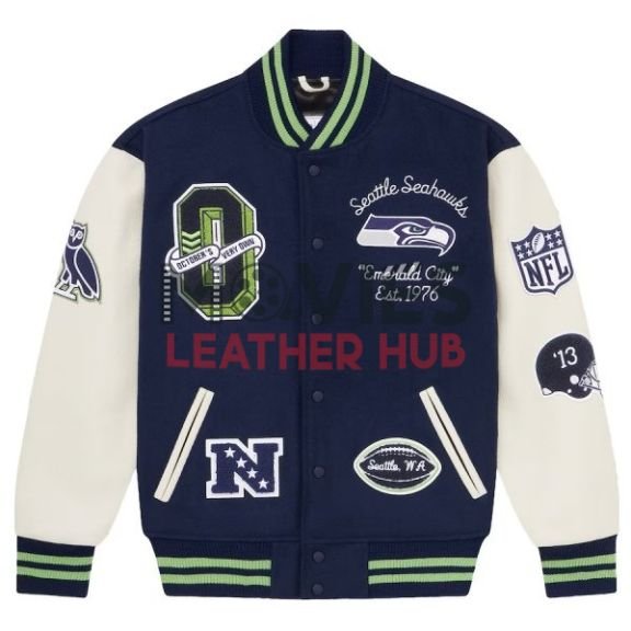 Seattle Seahawks OVO Varsity Jacket