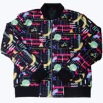 Pixels Bomber Jacket