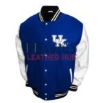 Kentucky Wildcats Graduate Royal and White Varsity Jacket