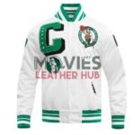 Boston Celtics Mashup Classic Rib Satin Jacket