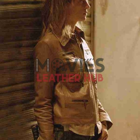 Uma Thurman Kill Bill Leather Jacket