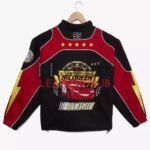 Cars Lightning McQueen Moto Racing Jacket