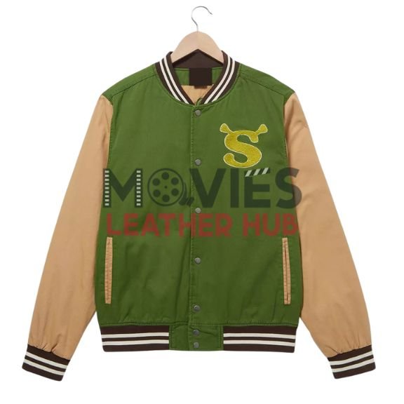 DreamWorks Shrek Logo Varsity Jacket