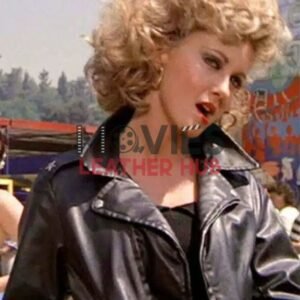 Grease Sandy Olivia Newton John Leather Jacket