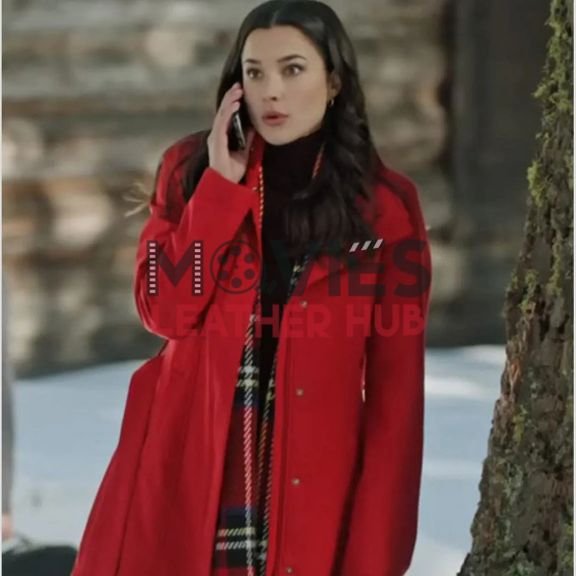 Rhiannon Fish The Christmas Retreat Red Coat