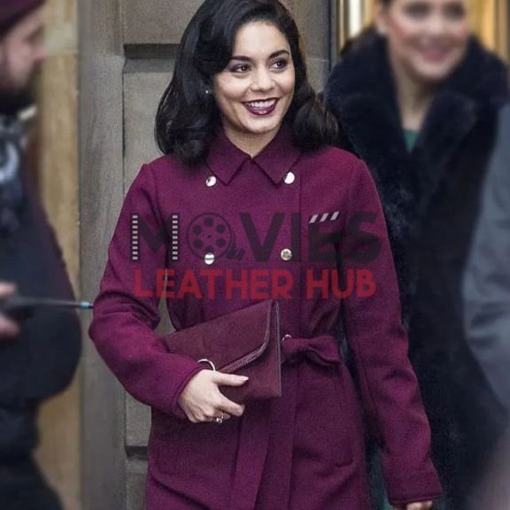 The Princess Switch Vanessa Hudgens Purple Coat