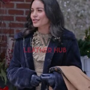 Vanessa Hudgens The Knight Before Christmas Blue Jacket