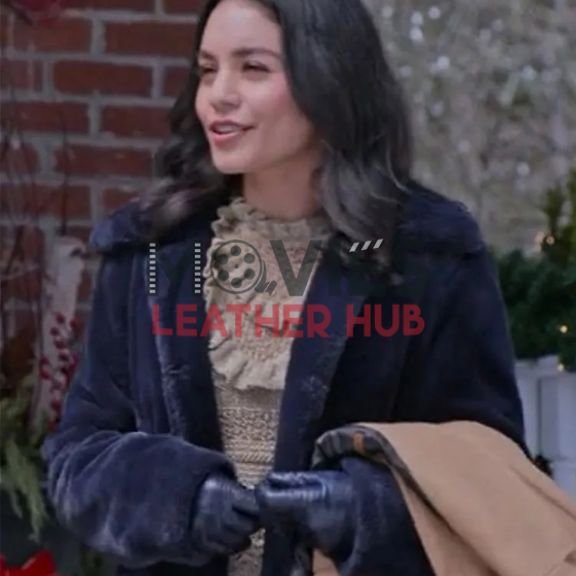 Vanessa Hudgens The Knight Before Christmas Blue Jacket