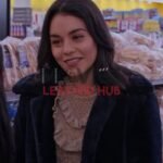 Vanessa Hudgens The Knight Before Christmas Blue Jacket