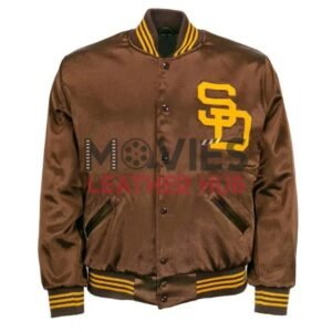 1969 San Diego Padres Brown Satin Jacket