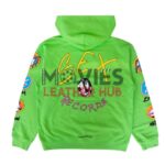 Chrome Hearts Sex Records Green Hoodie