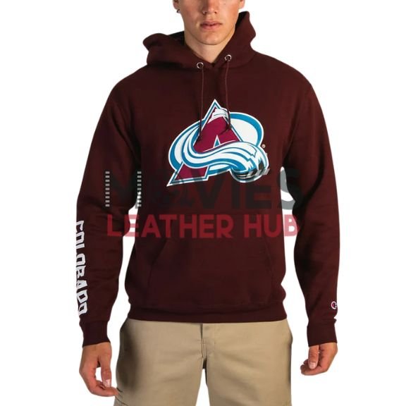 Colorado Avalanche Center Ice Pullover Hoodie