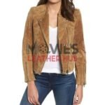 Dead To Me Linda Cardellini Suede Leather Jacket