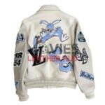 Louis Vuitton Bunny Cream Varsity Jacket