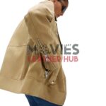 M&S Suedette Biker Jacket