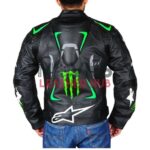 Men’s Monster Energy Alpinestars Motorcycle Leather Jacket