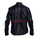 Men’s Superman Man Of Steel Leather Jacket
