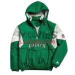 Philadelphia Eagles 80’s Green Anorak Jacket