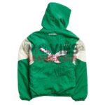 Philadelphia Eagles 80’s Green Anorak Jacket