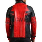 Ryan Reynolds Red and Black Deadpool Jacket