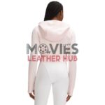 Scuba Full-Zip Cropped Hoodie