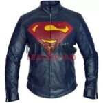 Superman Man of Steel Leather Jacket