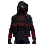 The End Spider-Man Miles Morales Red and Black Hoodie