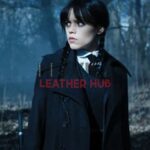 Wednesday Jenna Ortega Black Trench Coat