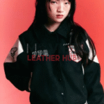 PPG X Fancy Leather Varsity Jacket