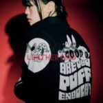 PPG X Fancy Leather Varsity Jacket