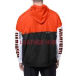 San Francisco Giants Color Block Black/Orange Hoodie Windbreaker