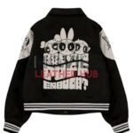 PPG X Fancy Leather Varsity Jacket